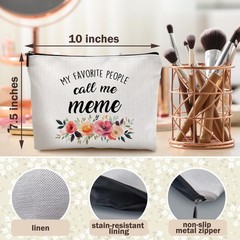 DILSJ Meme Gifts Makeup Bag, Grandma For Christmas From Grandkids meme