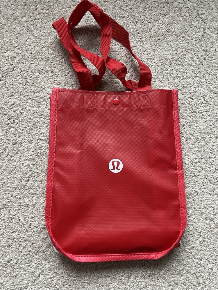 Lululemon Reusable Red EMPTY BAG 9.5in x 11.5in