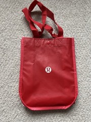 Lululemon Reusable Red EMPTY BAG 9.5in x 11.5in