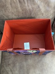 New Trader Joe’s Stand Up Collapsible Reusable Grocery Tote Shopping Bag