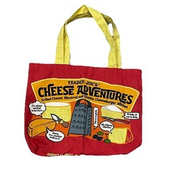 Trader Joe’s Shopping Bag Tote Reusable Canvas Beach Travel 100% Cotton