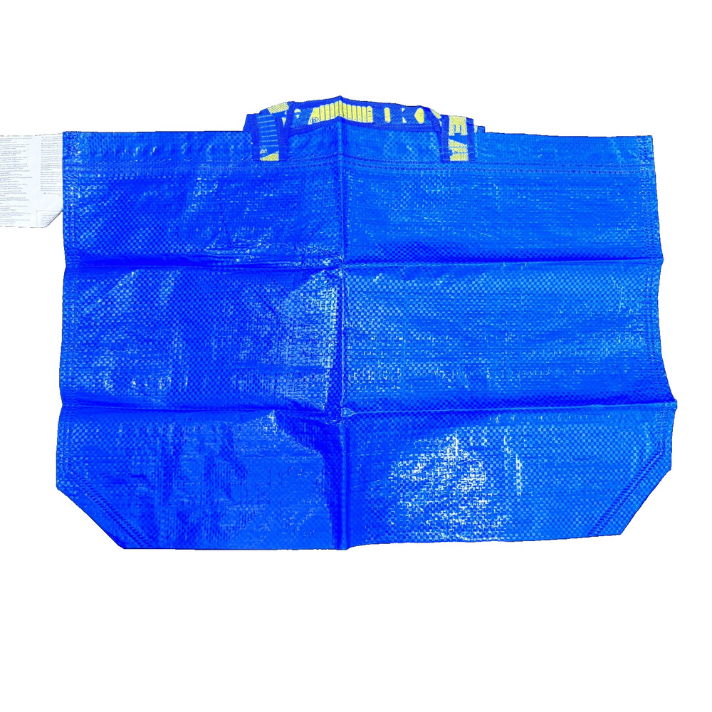 IKEA FRAKTA Medium Blue Shopping Bag – 2 count – size 10 Gallon 17 ¾x7x17 ¾ New