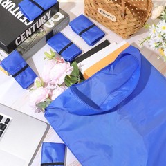 24 Pcs Durable Folding Reusable Grocery Bags Bulk with Handles Washable
