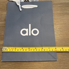 Alo Yoga Recycled Shopping Tote Bags Gray Blue Gym Lunch 10x8x4 Lot Of 5 Bags