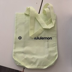 Lululemon Small Shopper Tote Reusable Light Green 1 Pack