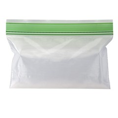 Amazon Basics Reclosable Food Rectangle (300 Count) (Pack of 1), Clear