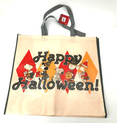 Halloween Peanuts Snoopy Kohl’s LARGE Reusable Shopping Grocery Gift Bag READ