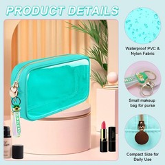 Yhwocd Mini Makeup Bag Pouch for Women And Girls, Small, Green
