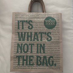 Whole Foods Paper bag / 10 Bags