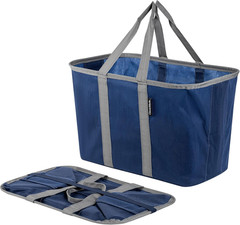 Ecobasket Reusable Grocery Tote – Collapsible Storage Shopping Organizer – Heavy