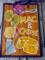 Lot of Trader Joe’s Bag Bundle 4 TOTAL Canvas Cheese Comfort Foods Philadelphia