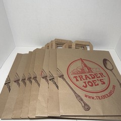 Trader Joe’s Reusable Paper Grocery Bag Set Of 8