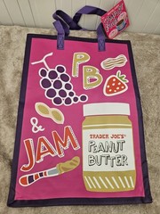Trader Joe’s Comfort Food 100% Reusable Polypropylene Grocery Bag NWT *Read