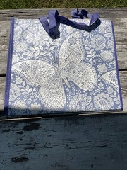 HOME SENSE Shopping Tote Bag BUTTERFLIES 🦋 Reusable Eco Friendly