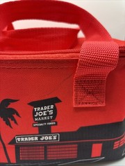 Trader Joe’s Mini Insulated Tote Bag 1.5 Gal Limited 2024 RED Cooler