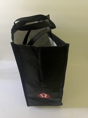 2 Lululemon Bag Snap button Closure Reusable Tote Shopping Bag Large and Small