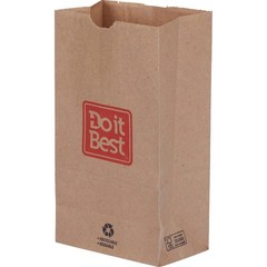 Do it Best 3 Lb. Capacity Paper Shopping Bag (400-Pack) 90070 SIM Supply, Inc.