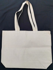 19.5″ x 15″ – Coshocton Fabric Recycle Shopping Bag – Used