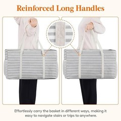 Large Eco-Friendly Foldable Tote Bag Waterproof Multi-Purpose Grocery Laundry US