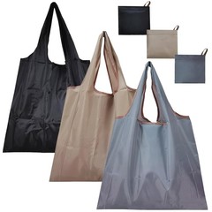 3-Piece Large Foldable Tote Bags, Reusable & Washable, Lightweight & Durable,…