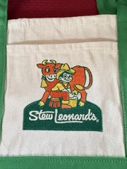 New Stew Leonards Limited Edition Mini Canvas Tote Bag 2026 Green Embroidered