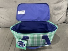 FOODLAND INSULATED LUNCH & REUSABLE BAG GREEN PALAKA SET HAWAII EXCLUSIVE NEW