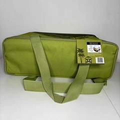 Trader Joe’s Large Reusable Insulated Cooler Grocery Tote Bag — Olive Green NWT!