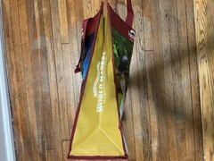 2013 TV DOWNTON ABBEY TOTE NEW CONDITION w TAG Wine Two-Sided Britain | SEE PICS