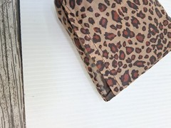 Lot Of 3 Leopard Print Reusable Shopping Bags {45}