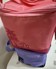 Trader Joe’s Valentines Day Mini Insulated Tote Bag- Bundle Lavender / Pink