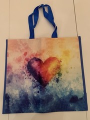 Goodwill Shopping Bag 20″x18″x10″ NWT Reusable / Recyclable Heart