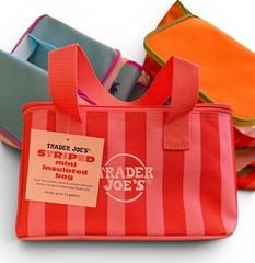 Trader Joe’s 2026 Mini Insulated Tote Bag NEW! 4 Styles!! Volume Discount!