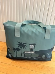 Trader Joe’s Pasadena CA 1967 Insulated Cooler Tote Bag Teal Large Rare