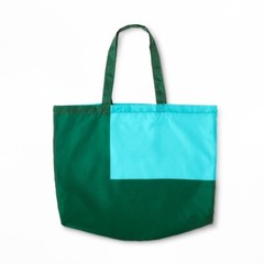 LEGO Reusable Tote Grocery Bag Green/Blue Color Block- LEGO x Target Collection