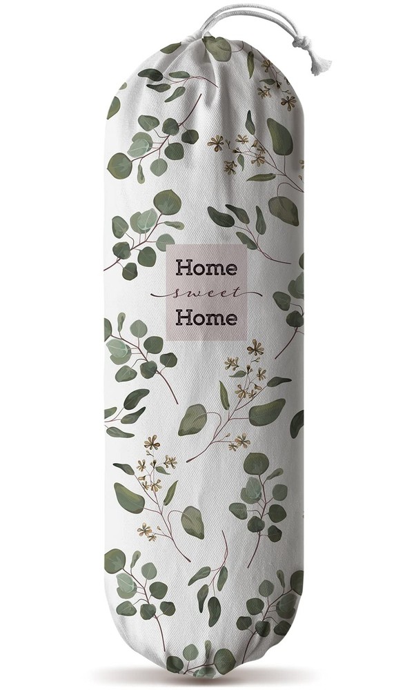 Hglian Grocery Bag Storage Dispenser,Eucalyptus Extra Large, Eucalyptus