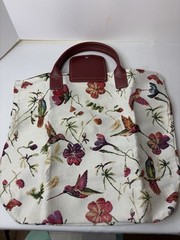 Signare Tapestry Folding Reusable Shopping Bag in Humming Birds