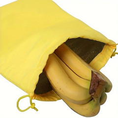 A Practical Bag for Storing Yellow Bananas to Keep Them Fresh, Convenient to Use
