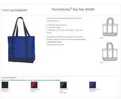 Port Authority Go-Anywhere Day Tote BG406