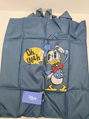 Disney Donald Duck Foldable Tote Bag Compact Eco Shopping Bag Japan NWT