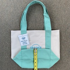 NWT Trader Joe’s Mini Pastel Tote Bags, 4 Colors: Green, Blue, Purple, Pink