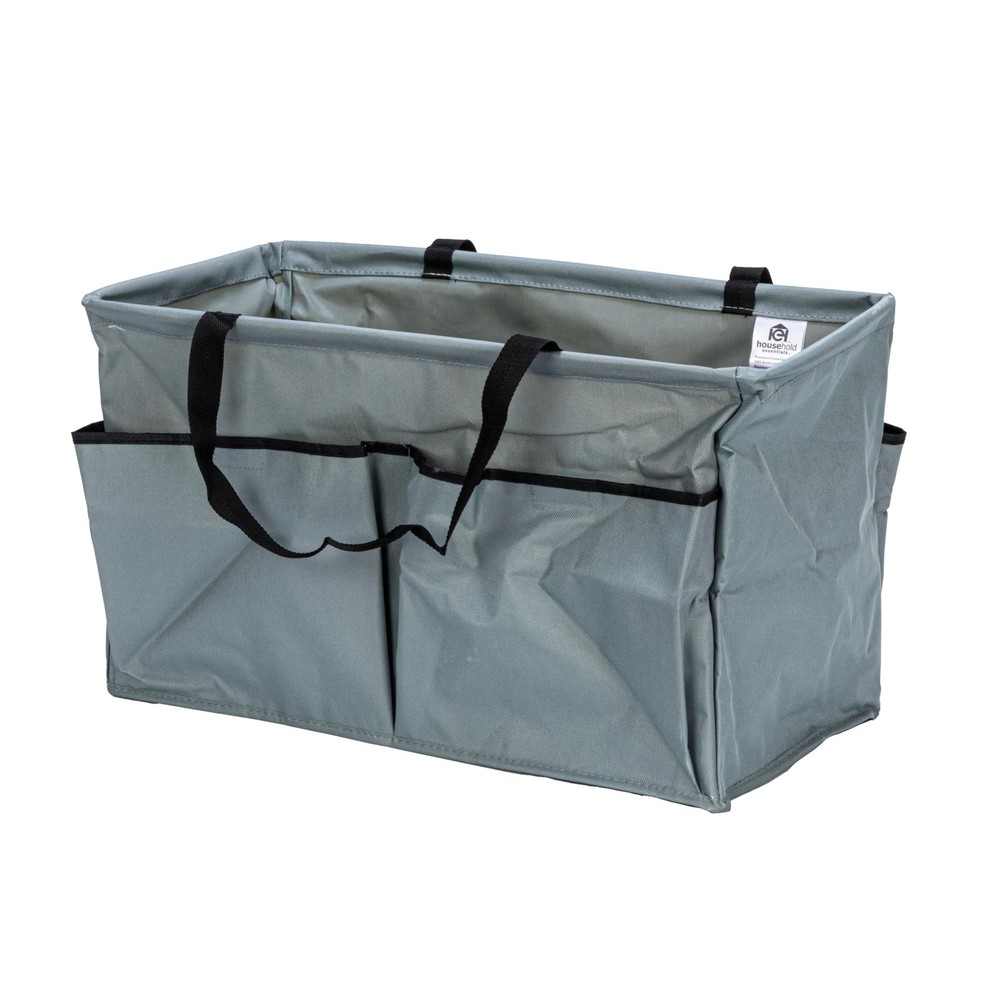 Gray Krush Container All-Purpose Utility Tote with Pockets