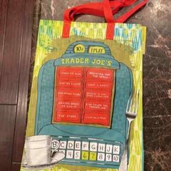 Trader Joe’s New Jersey Reusable State/Region Tote Polypropylene Bag 6 Gallon