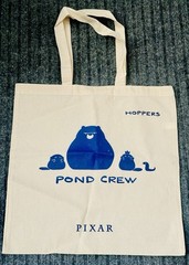 Pixar HOPPERS Movie Promo Tote Bag – POND CREW Mabel Beaver – NEW Rare