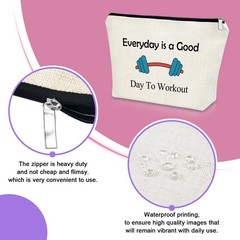 Sazuwu Fitness Bodybuilding Makeup Bag – Everyday is A Good Day To Workout