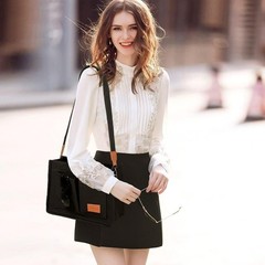 Canvas Tote Bag for Women, Lar Work Crossbody Handbag Bible Lap Bag