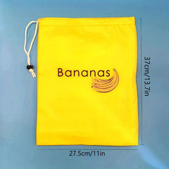A Practical Bag for Storing Yellow Bananas to Keep Them Fresh, Convenient to Use