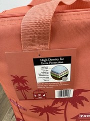 NEW Peach Trader Joe’s Large Insulated Reusable Tote Bag 8 Gallon Cooler Bag