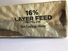 Large Handmade Repurposed, Recycled Chicken Feed Bag Tote, Purse