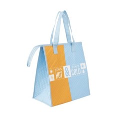WALMART REUSABLE INSULATED HOT & COLD GROCERY BAG w/ZIPPER New