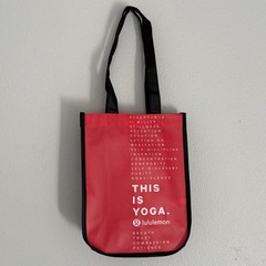 New Lululemon reusable Shopping Holiday Lunch Tote small 9.5*12 inches